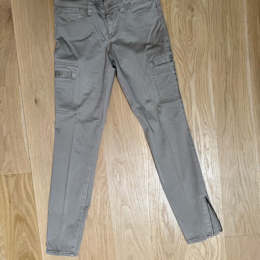 Express Beige Light Greige Cargo Pants